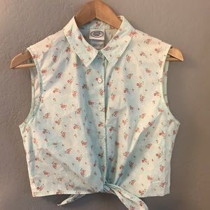 Vintage Laura Ashley sleeveless blouse